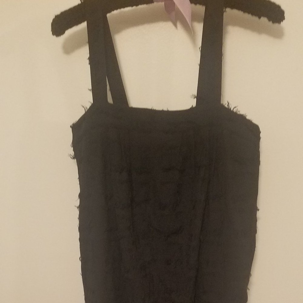 Corey Lynn Calter Black Maryl Sun Dress - Fringe